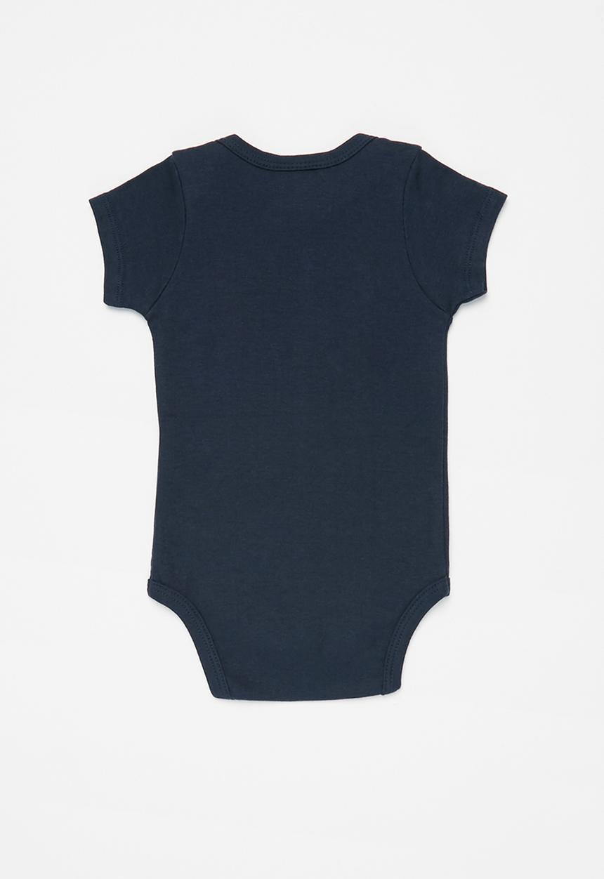 UP Baby - Baby short sleeve baby grow - dark blue