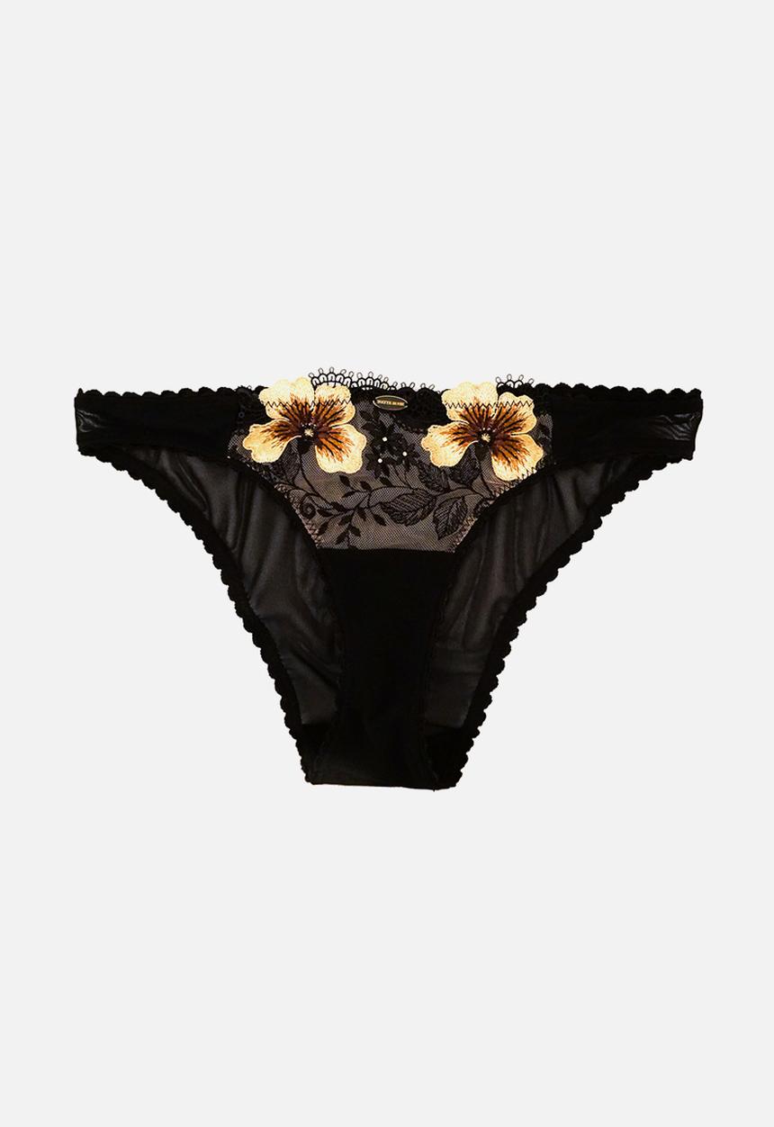 Nette Rose - Bernie bikini knicker - black