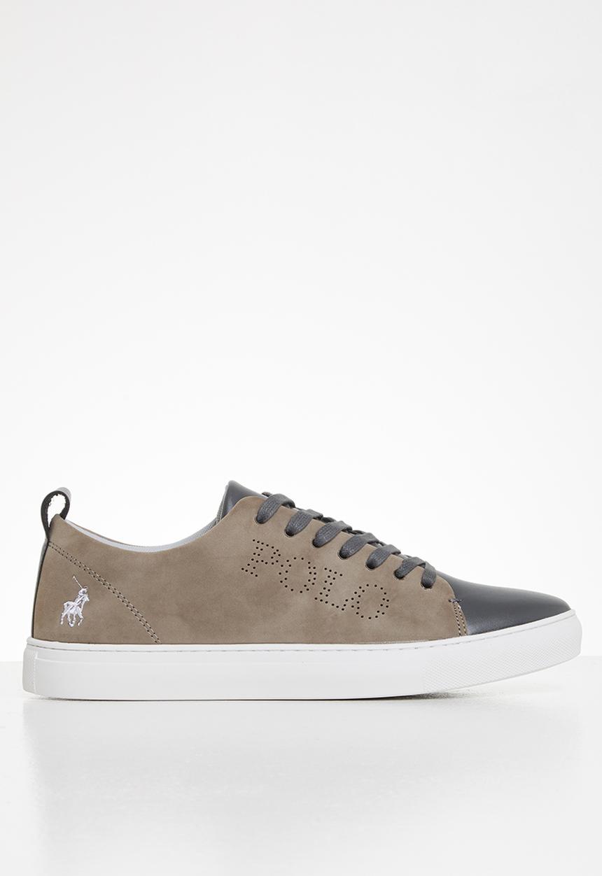 POLO - Hank tonal contrast sneaker - grey