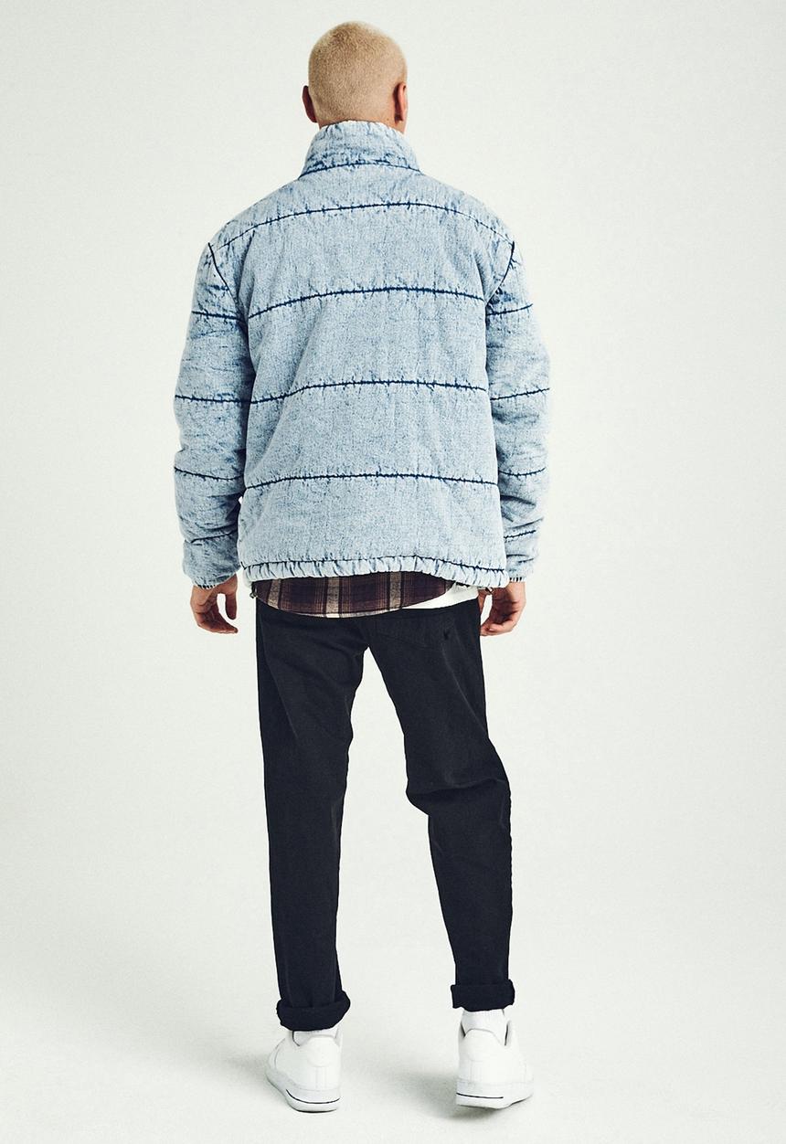Cotton On - Denim puffer - blue