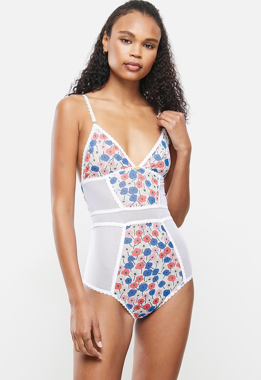 Nette Rose - Barbara bodysuit - light blue