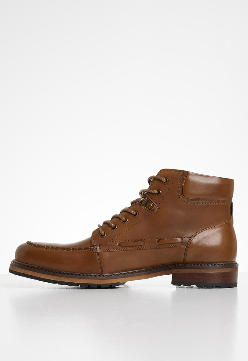 POLO - Dean leather chukka boot - tan