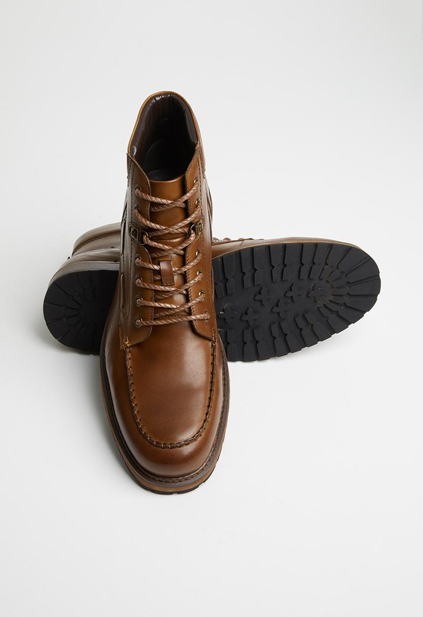 POLO - Dean leather chukka boot - tan