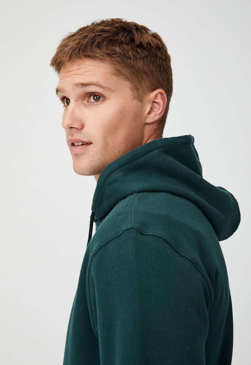 Cotton On - Essential fleece pullover - green