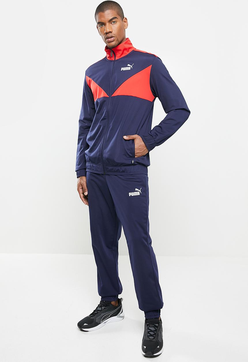 PUMA - Classic tricot suit cl - navy