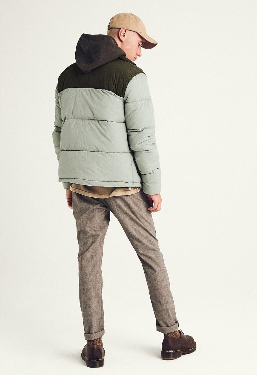 Cotton On - Essential recycled puffer - olive