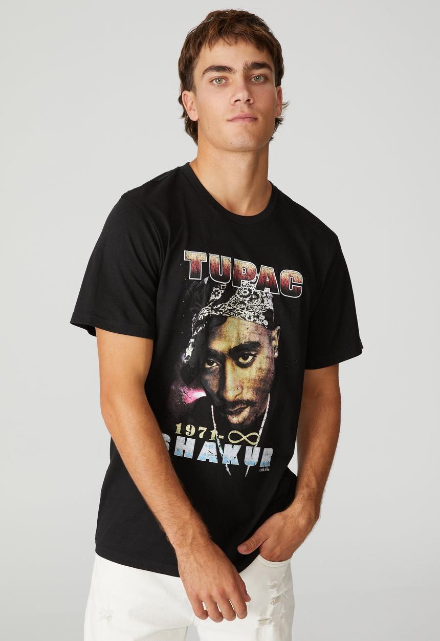 Cotton On - Tbar collab icon T-shirt - black