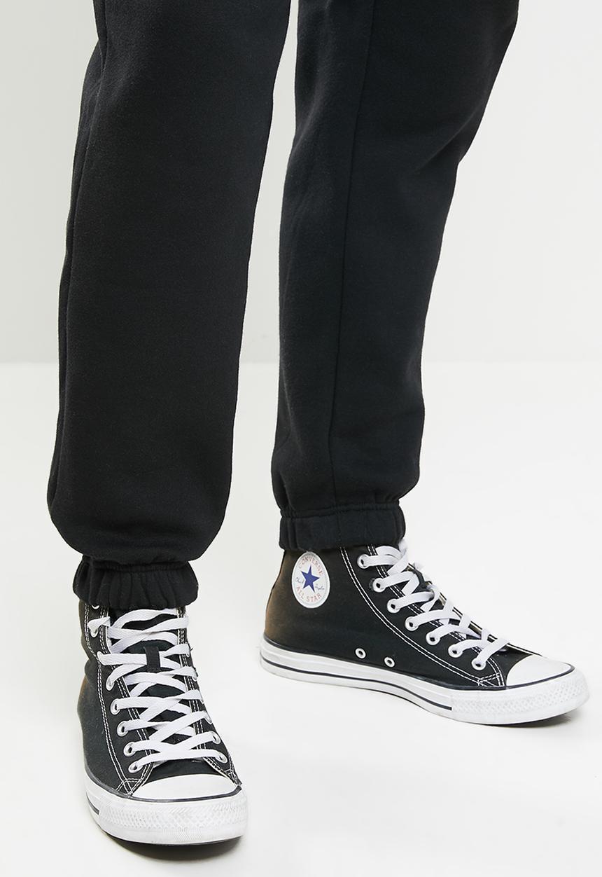Jonathan D - Brand regular fit sweatpants - black