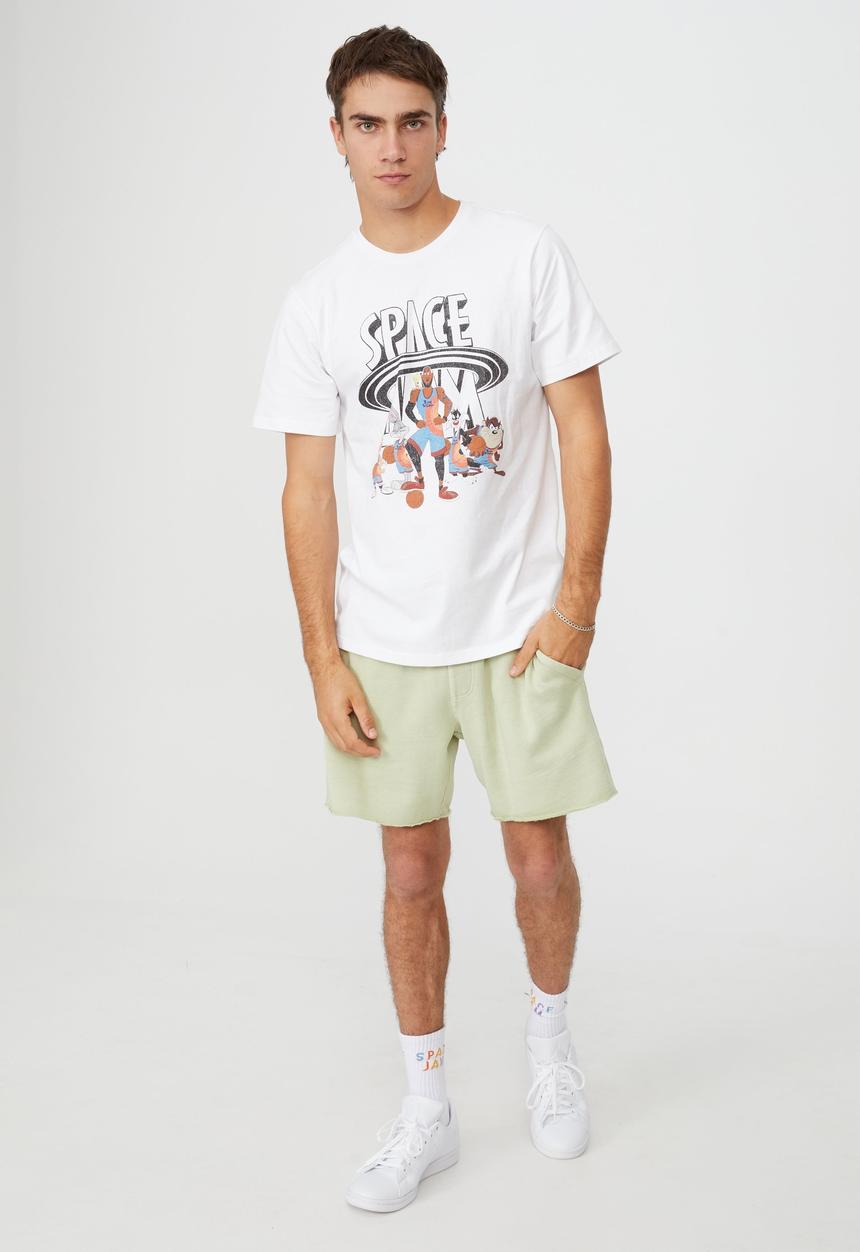 Cotton On - Tbar collab movie and tv T-shirt - white