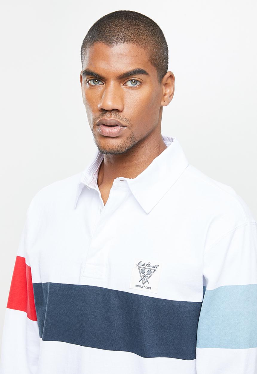 Converse - Todd snyder converse long sleeve rugby - white