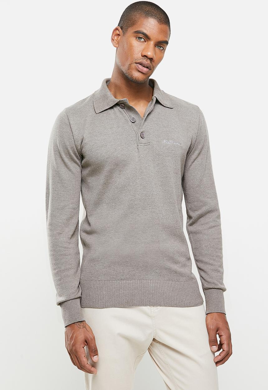Ben Sherman - Sportshirt Knit - grey