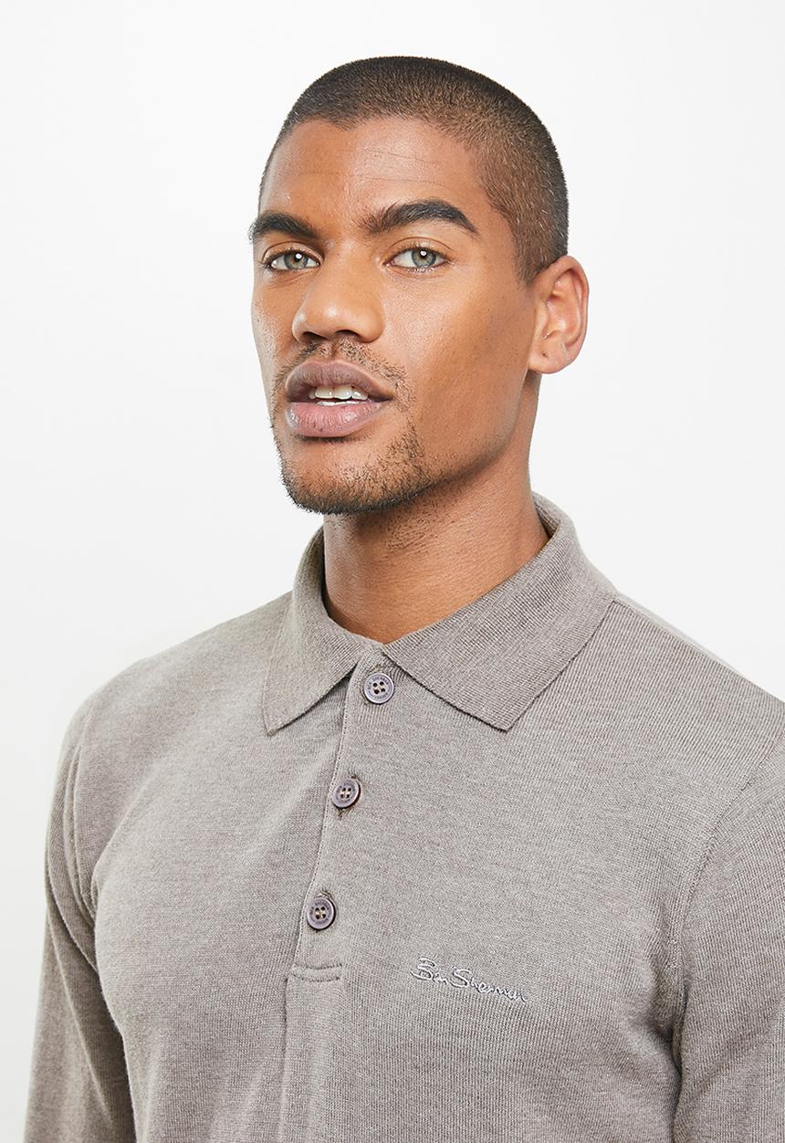 Ben Sherman - Sportshirt Knit - grey