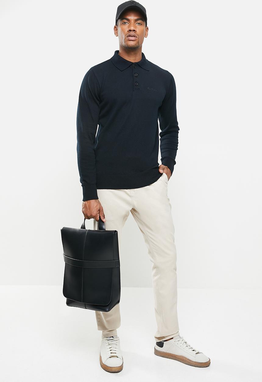 Ben Sherman - Sportshirt Knit - Black