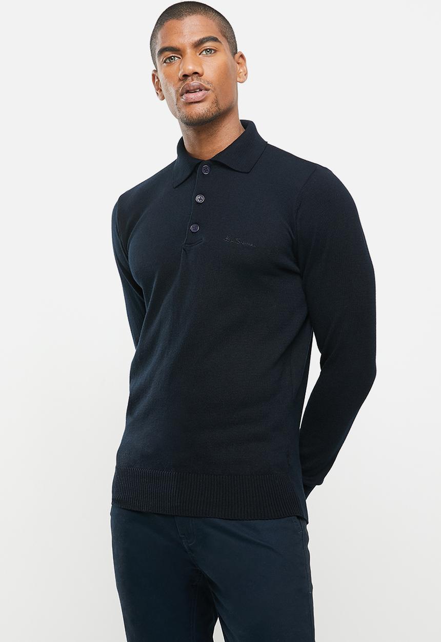 Ben Sherman - Sportshirt Knit - Navy