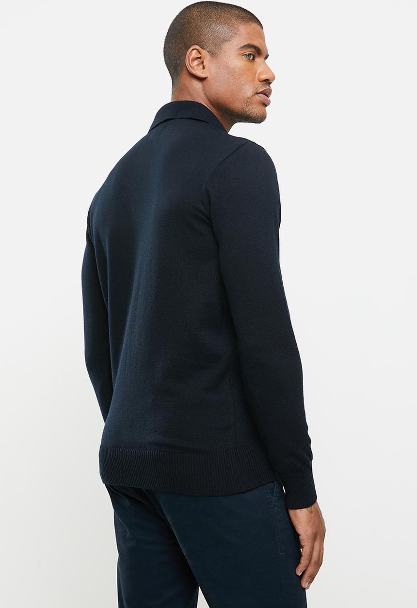 Ben Sherman - Sportshirt Knit - Navy
