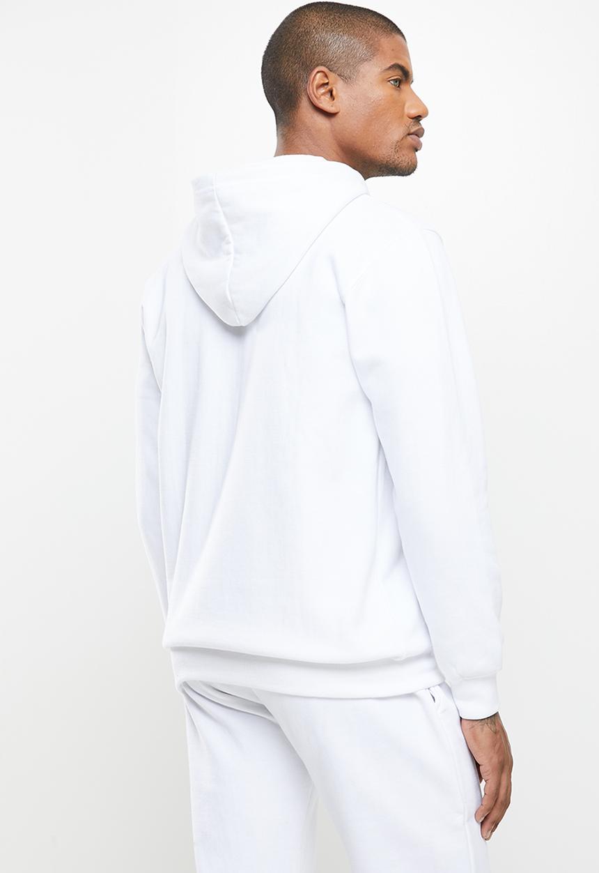 Ben Sherman - Cat zip sweat top - white