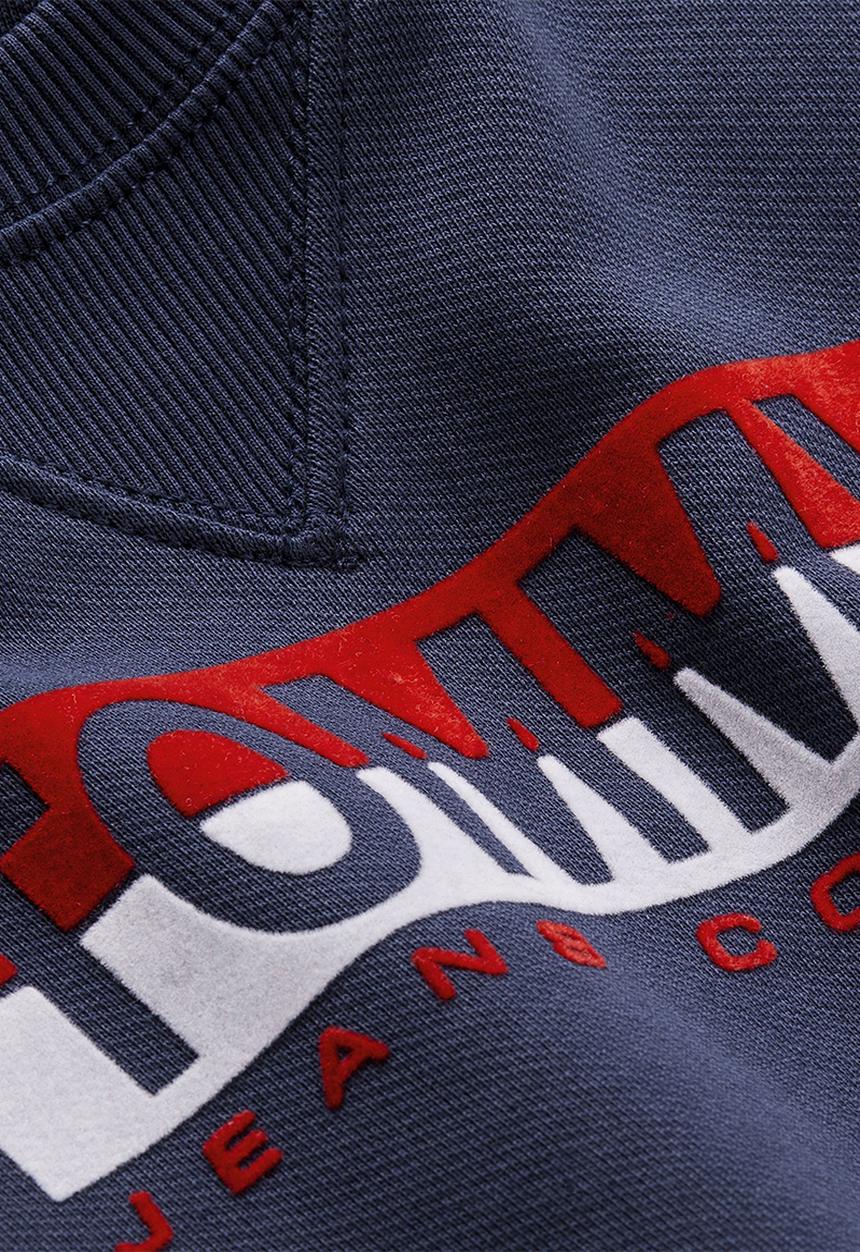 Tommy Hilfiger - Tjm essential split box crew - navy