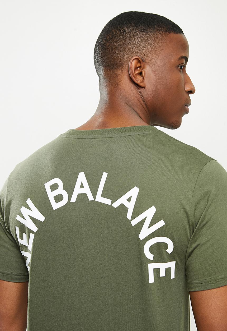 New Balance  - New Balance  classics arch tee - green 