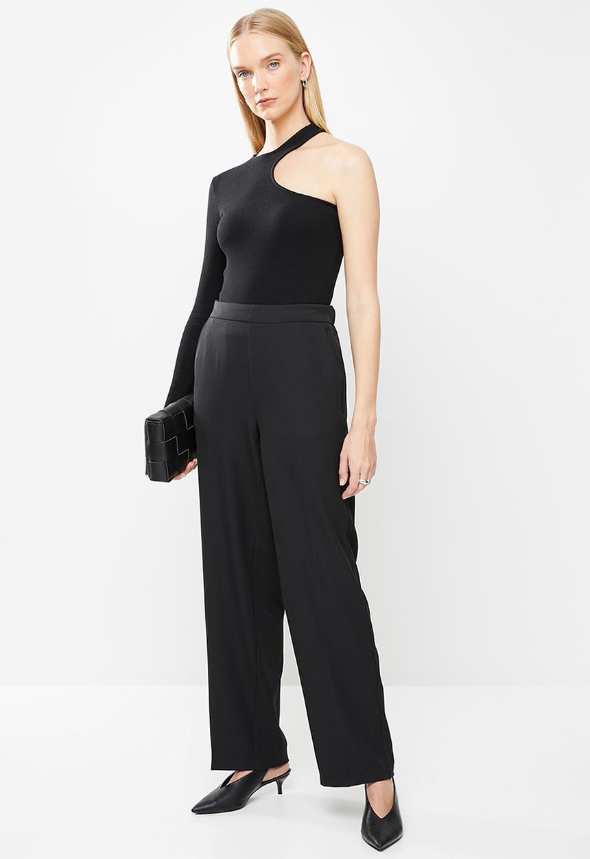 MANGO - T-shirt danae - black