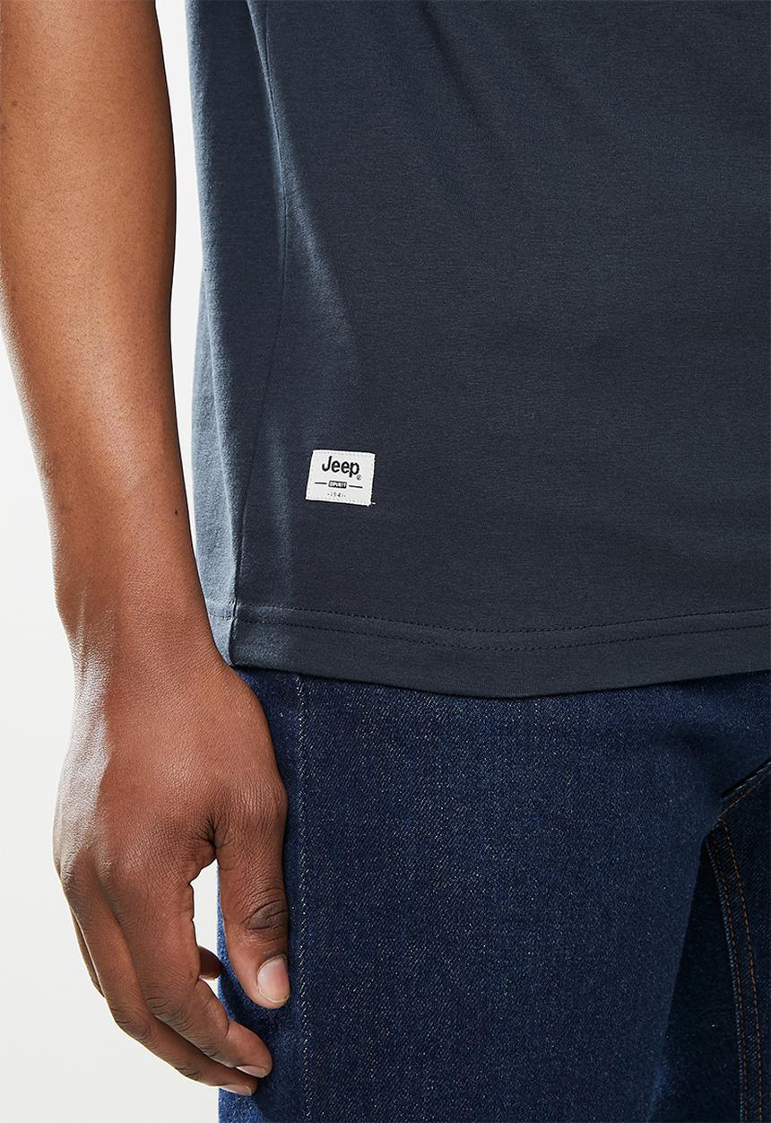 JEEP - Jeep logo short sleeve tee - navy