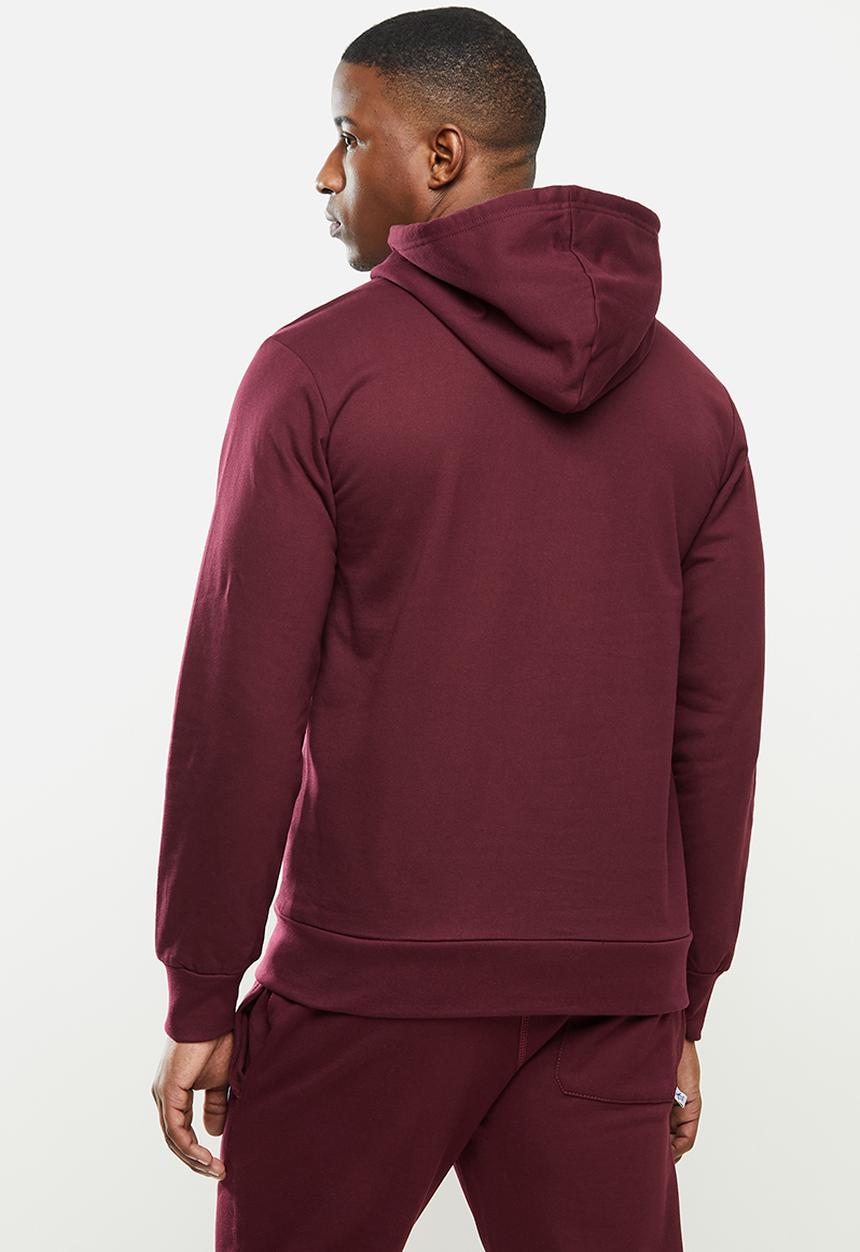 Original Penguin - Hooded sweat - tawny port