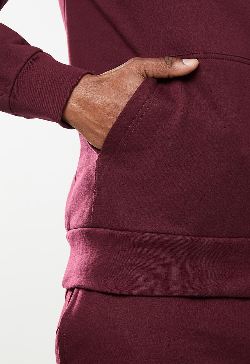 Original Penguin - Hooded sweat - tawny port