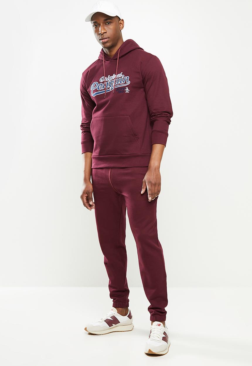 Original Penguin - Hooded sweat - tawny port