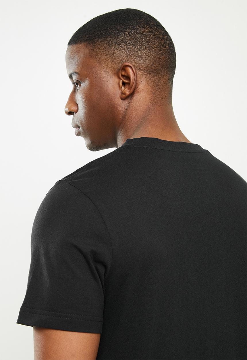JEEP - Alex short sleeve ess logo tee - black