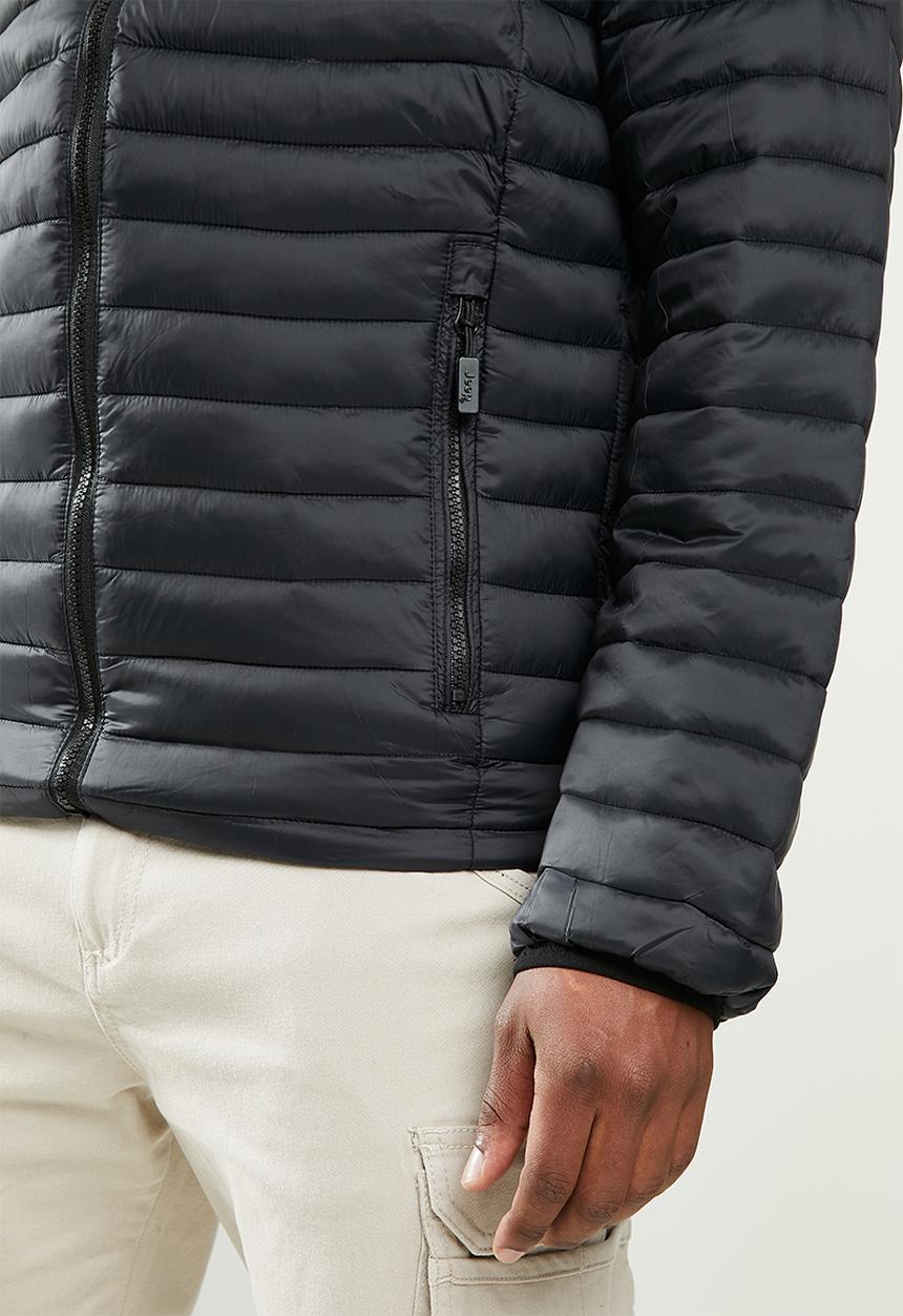 JEEP - Nylon puffer jacket - black