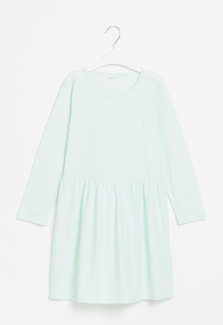 Pop Candy - Girls long sleeve dress - mint