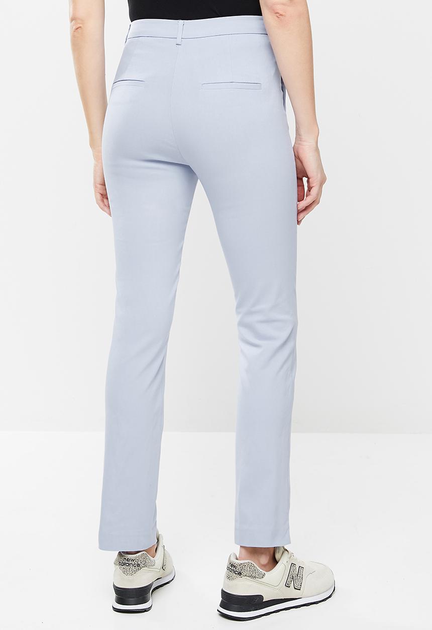 MANGO - Trousers cola - light blue