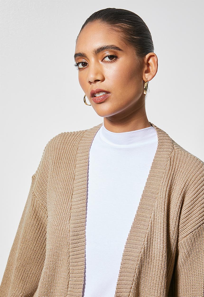 Superbalist - Blouson  sleeve cardigan - tonal melange