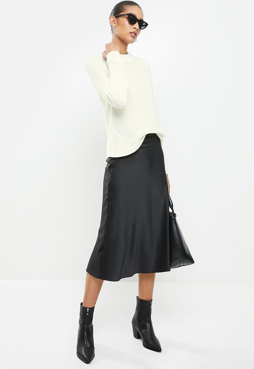 ONLY - Leela life long sleeve pullover knit - cream 