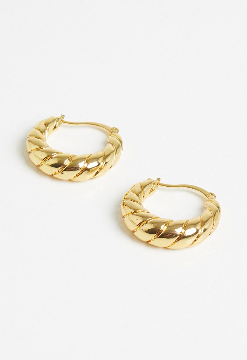 MANGO - Gabriel earrings - gold