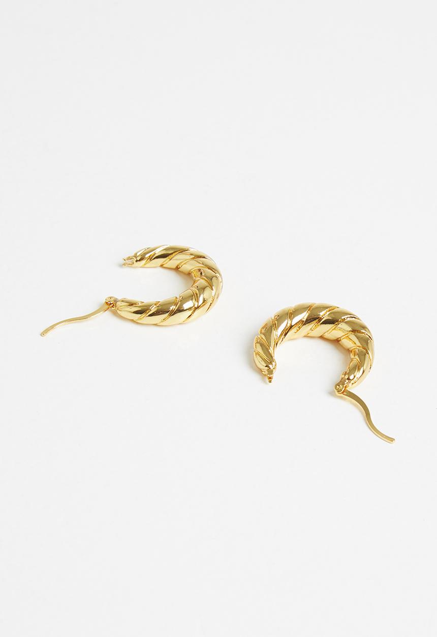 MANGO - Gabriel earrings - gold