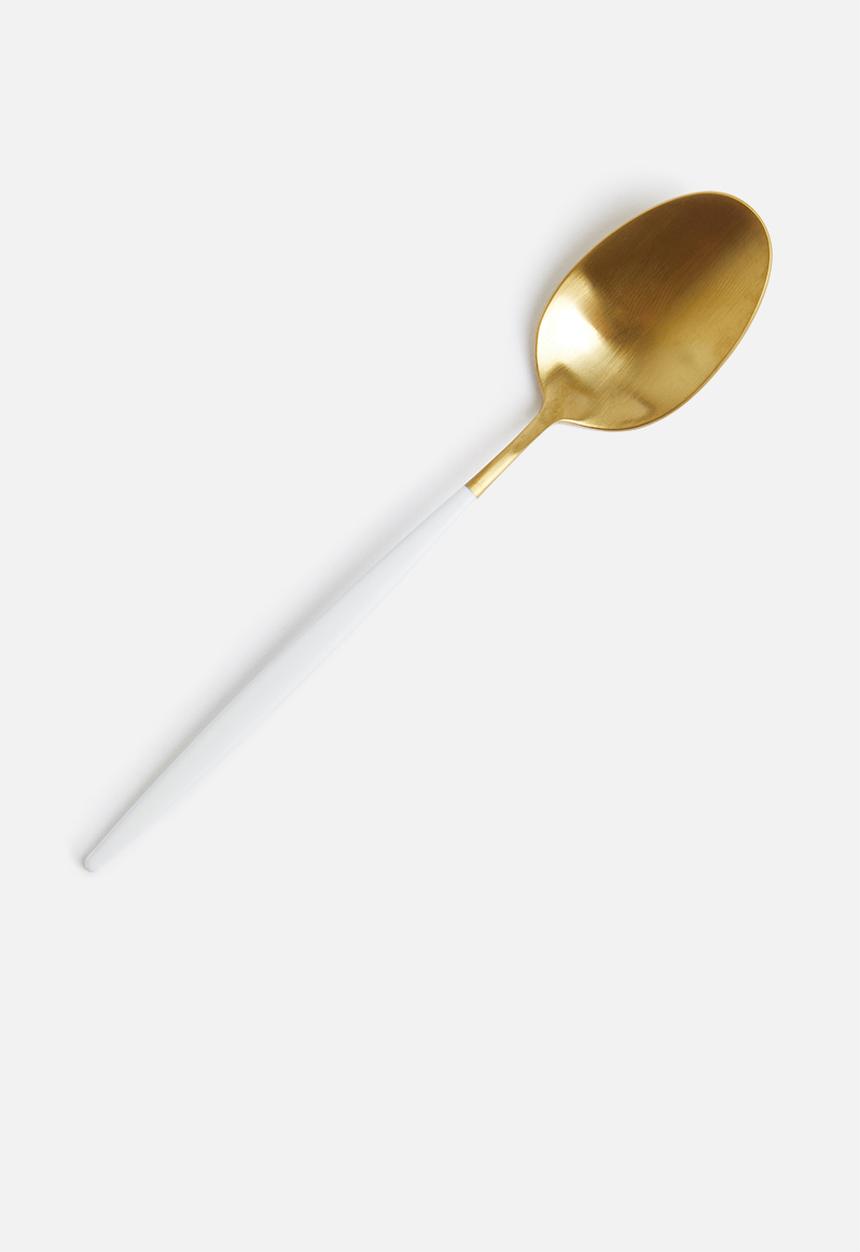 Jenna Clifford - Satin teaspoon set of 6-gold