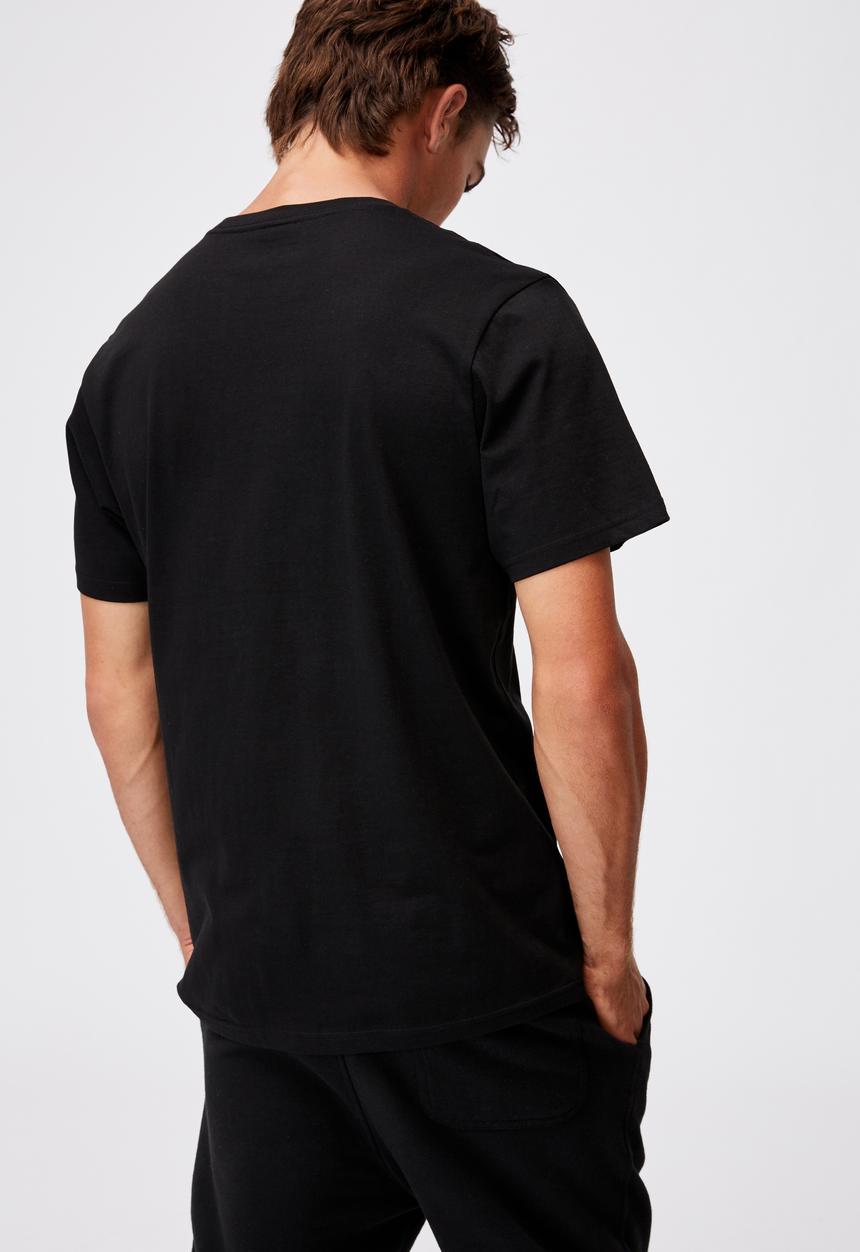 Cotton On - Tbar collab pop culture t-shirt - black