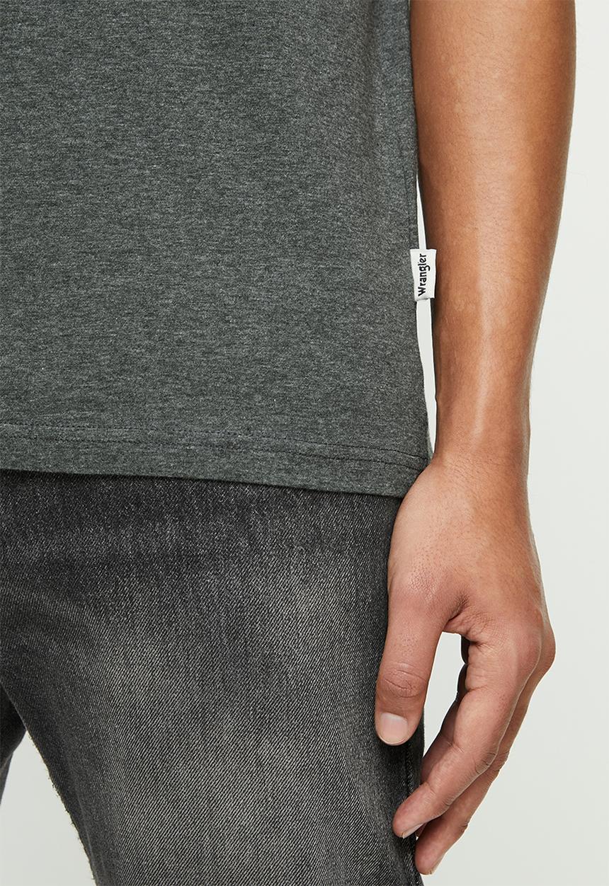 Wrangler - Kabel tee - grey 