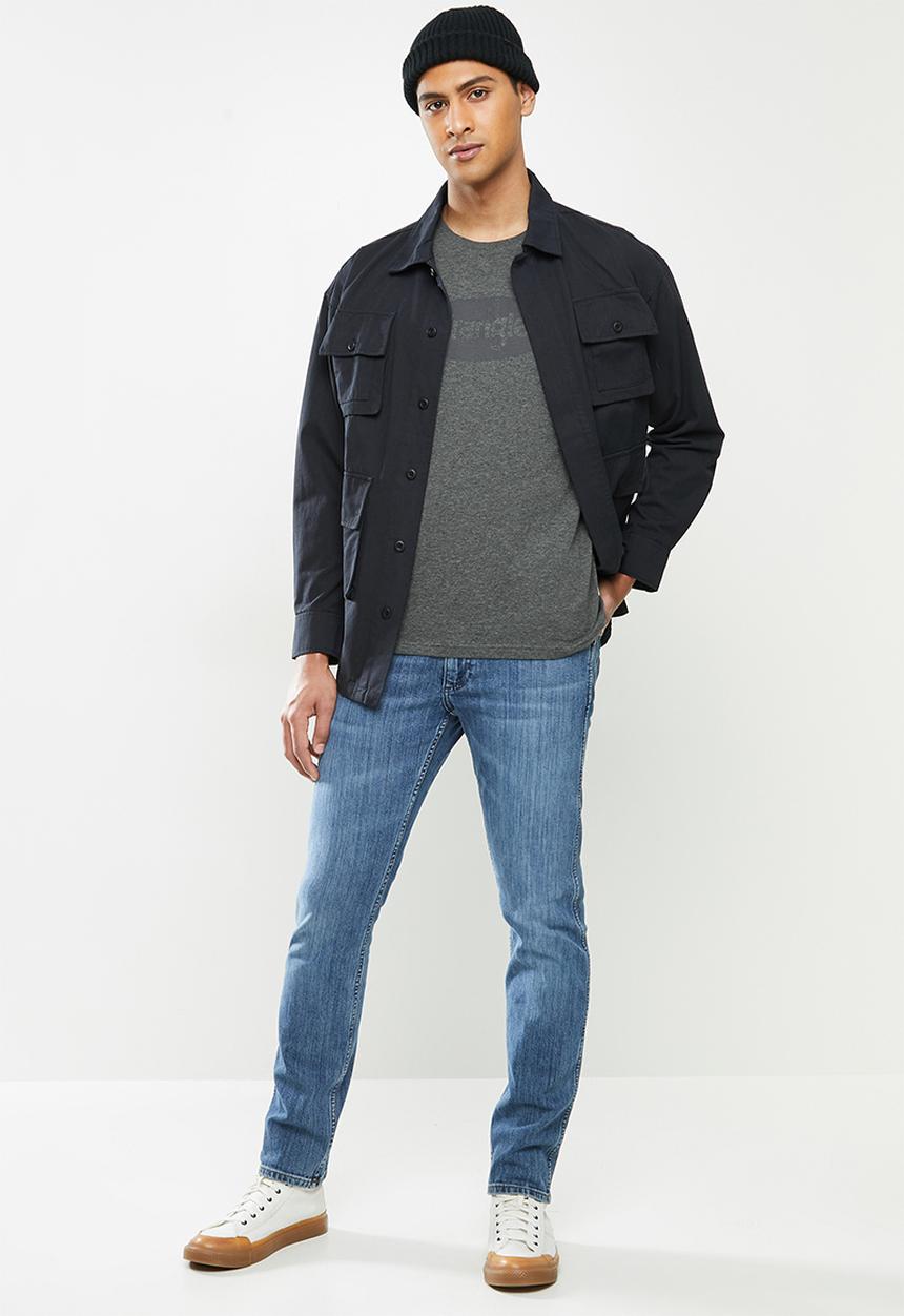 Wrangler - Living to the limit tee - grey 