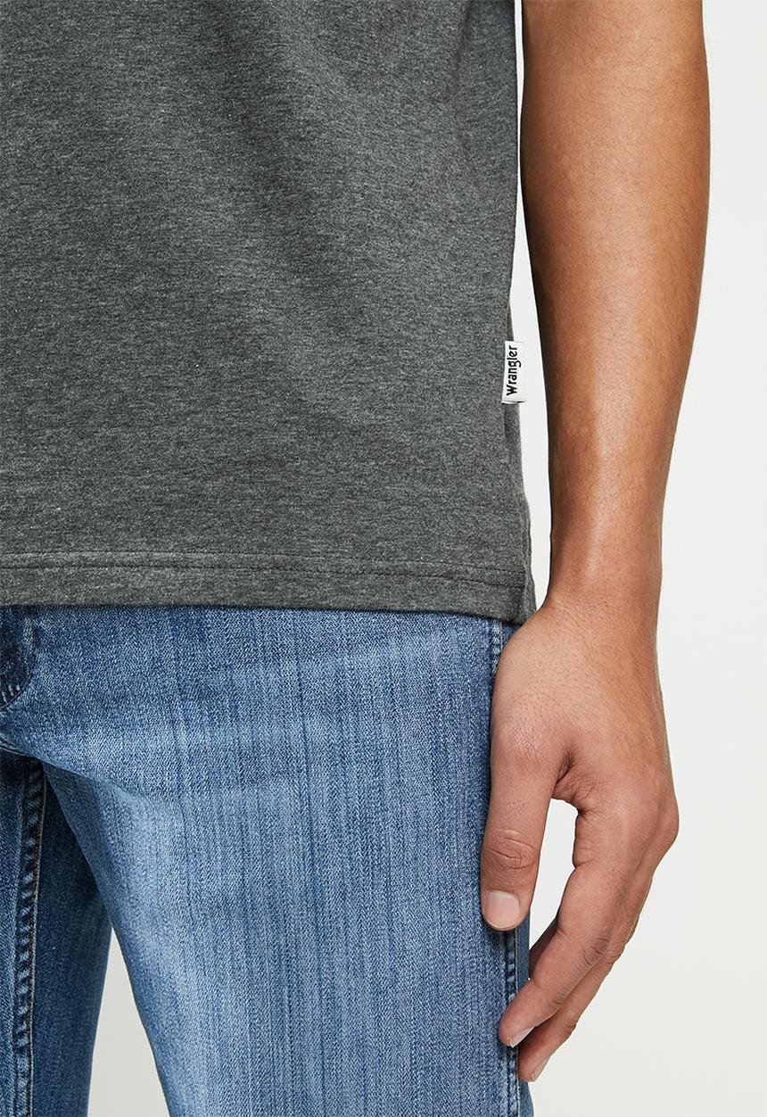 Wrangler - Living to the limit tee - grey 
