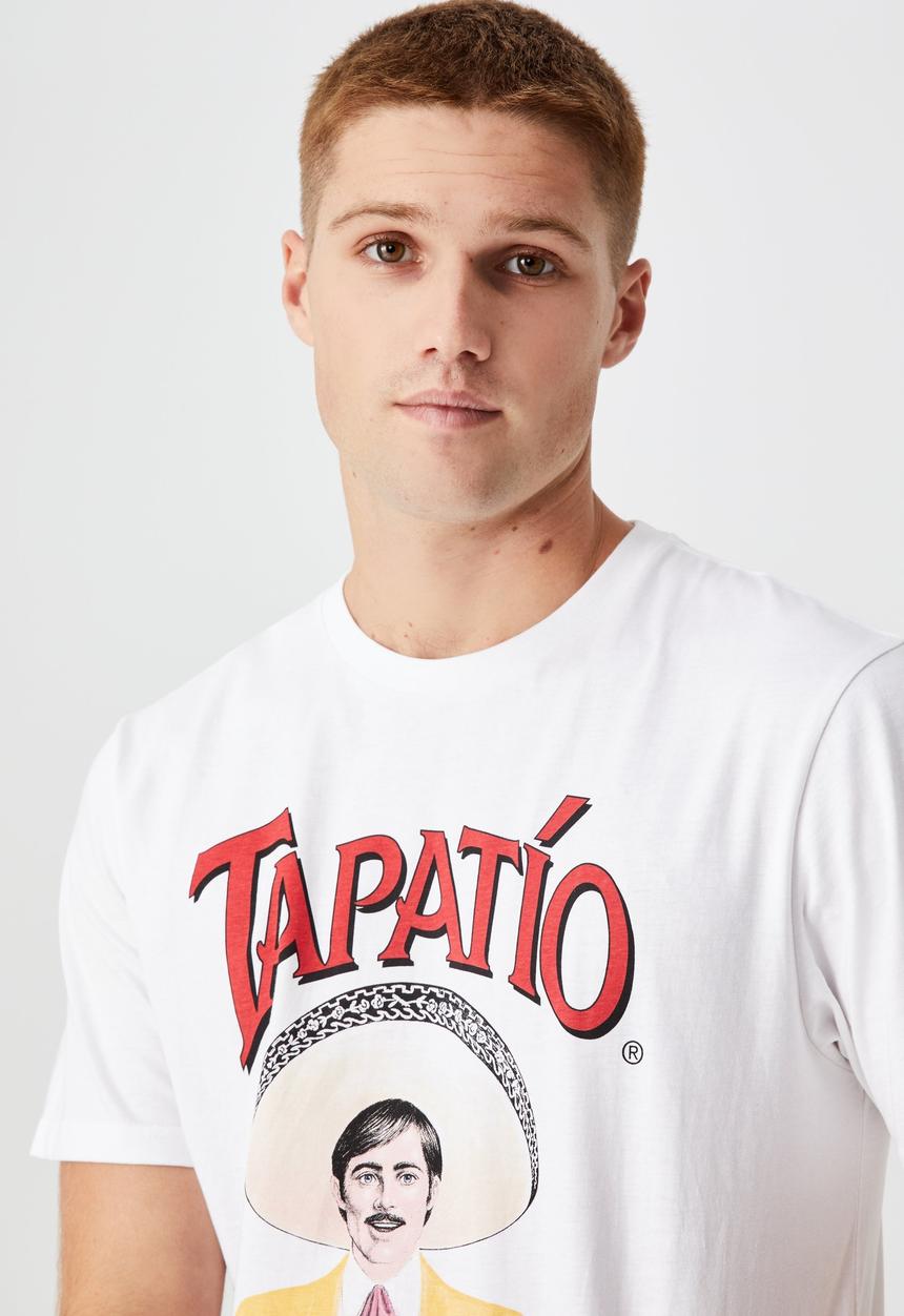 Cotton On - Tbar collab pop culture t-shirt - white