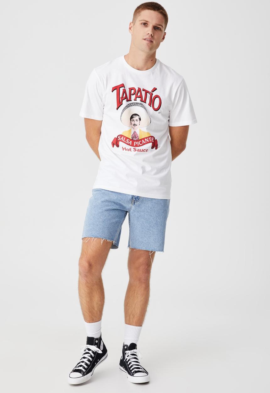 Cotton On - Tbar collab pop culture t-shirt - white