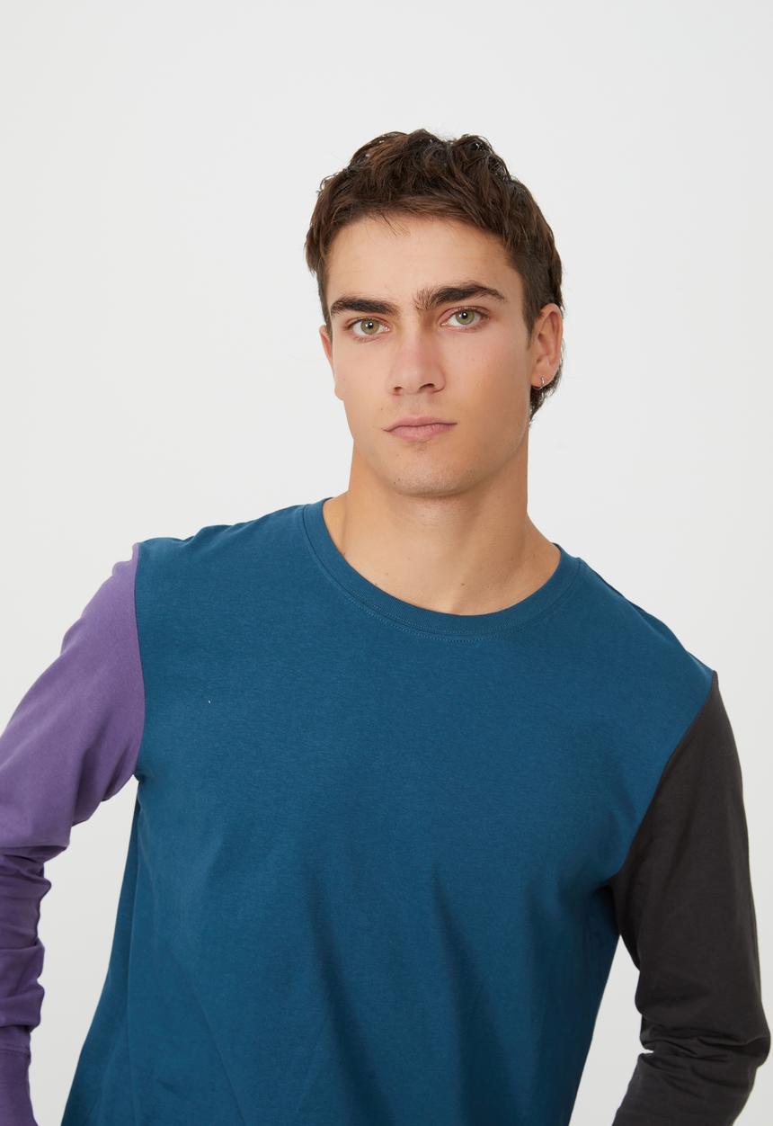 Cotton On - Tbar long sleeve t-shirt - multi