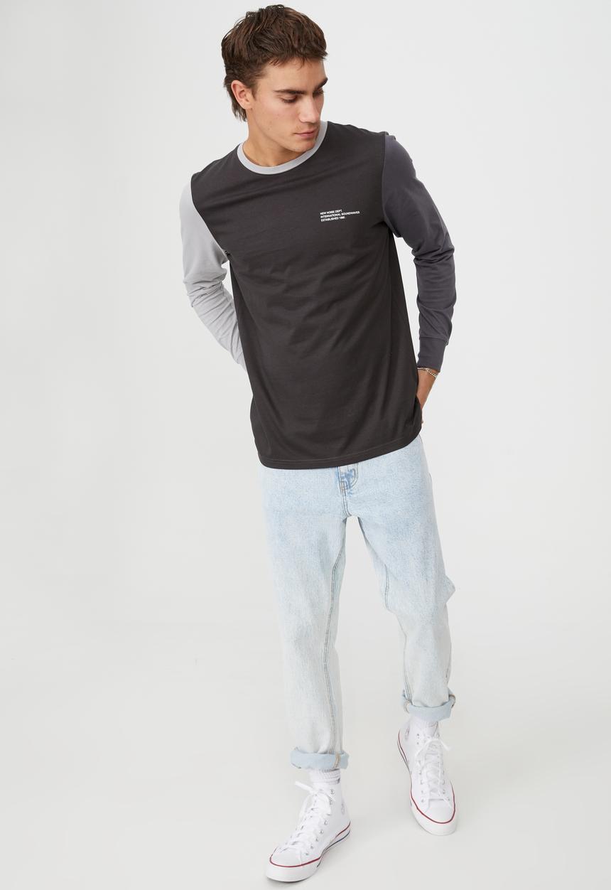 Cotton On - Tbar long sleeve t-shirt - multi