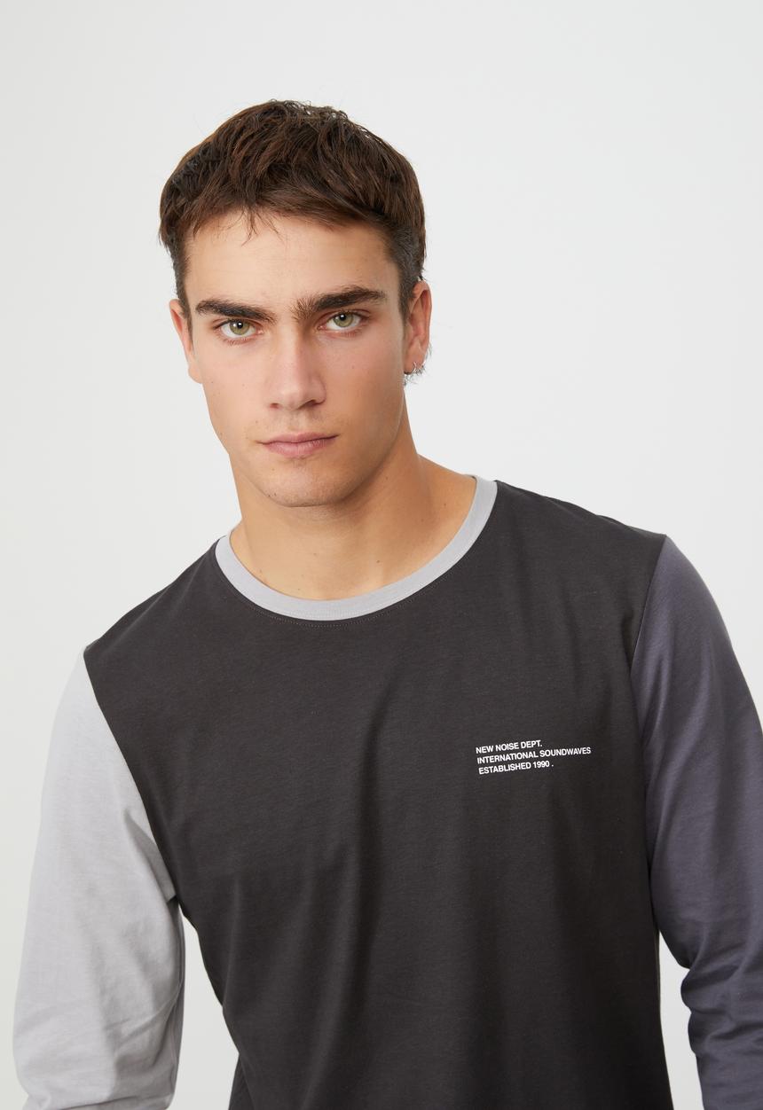 Cotton On - Tbar long sleeve t-shirt - multi