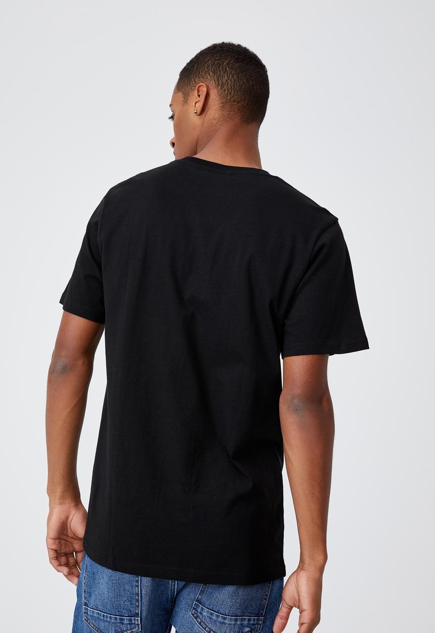 Cotton On - Tbar text t-shirt - black
