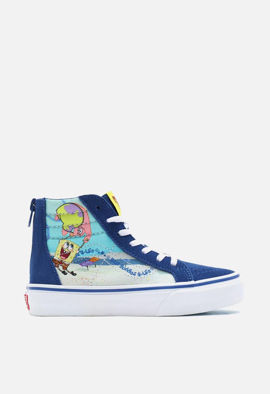 Vans - Jn sk8-hi zip (spongebob) best buddies 4/life - multi