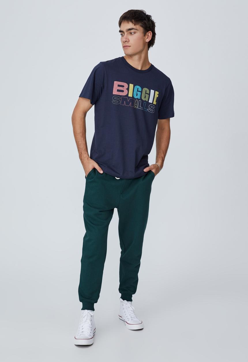 Cotton On - Trippy slim trackie - green