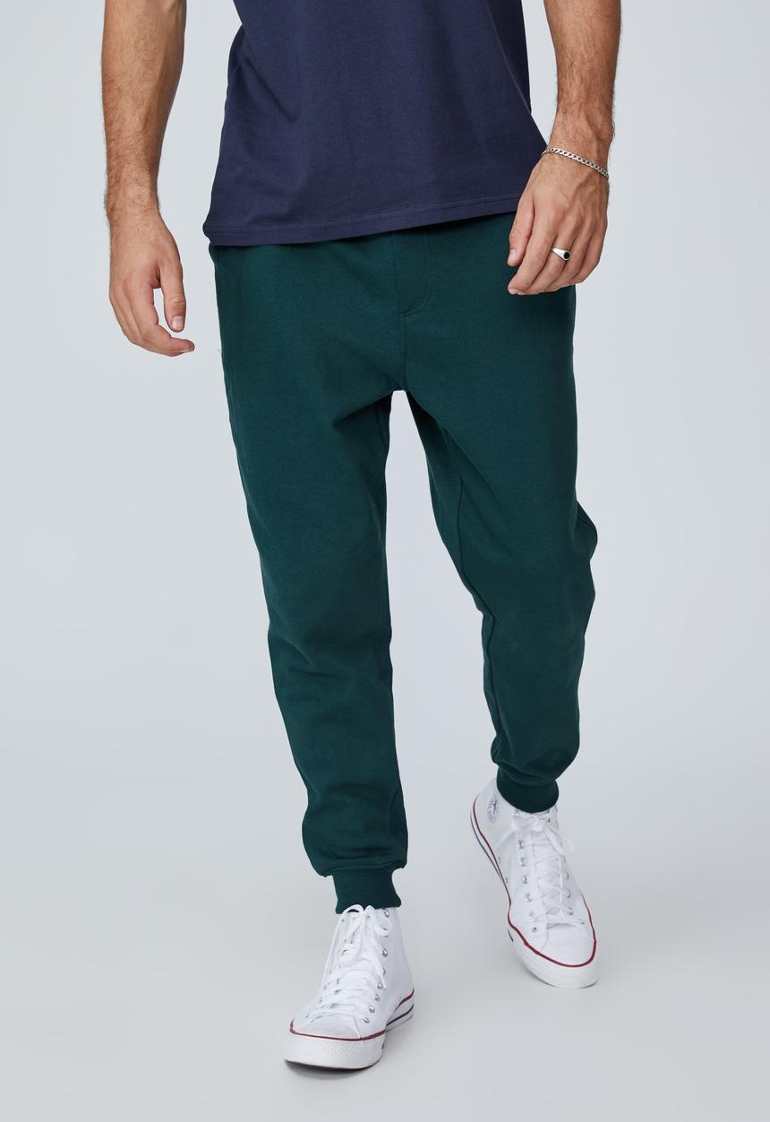 Cotton On - Trippy slim trackie - green