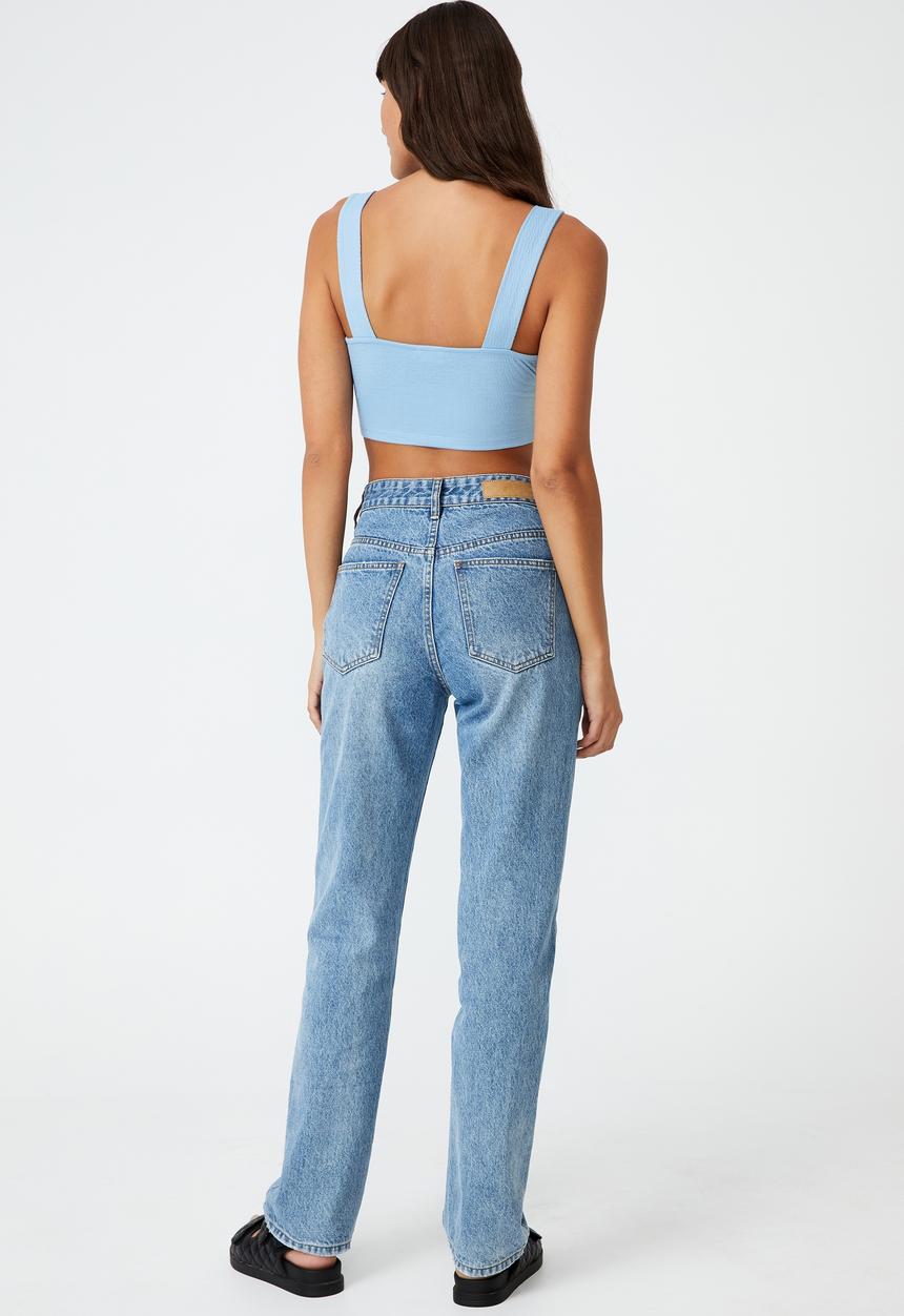 Cotton On - Floyd corset cami - blue
